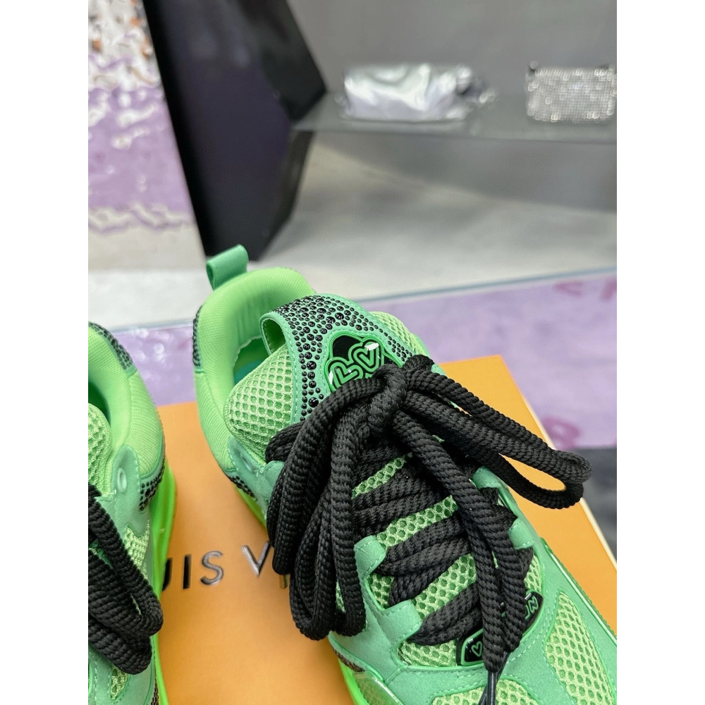 Louis Vuitton Skate Trainer Green