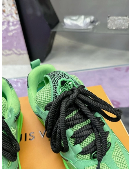 Louis Vuitton Skate Trainer Green