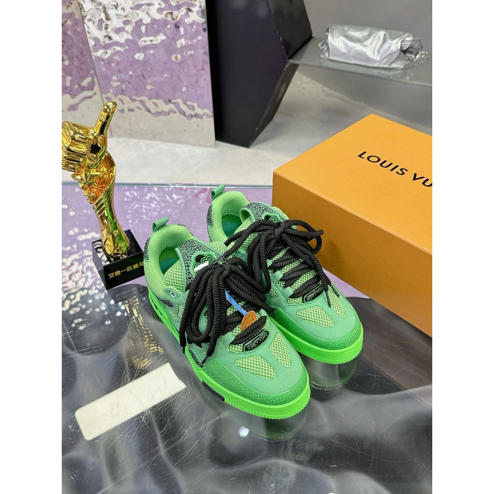 Louis Vuitton Skate Trainer Green