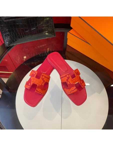 Hermes flat slides summer shoes_3