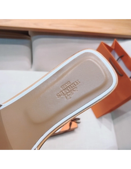 Hermes flat slides summer shoes_7