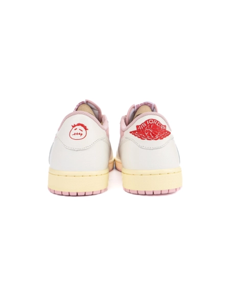 Travis Scott x Air Jordan 1 AJ1 Low TS Joint white powder hook low top DM7866-600,AIR JORDAN 1 LOW,Air Jordan