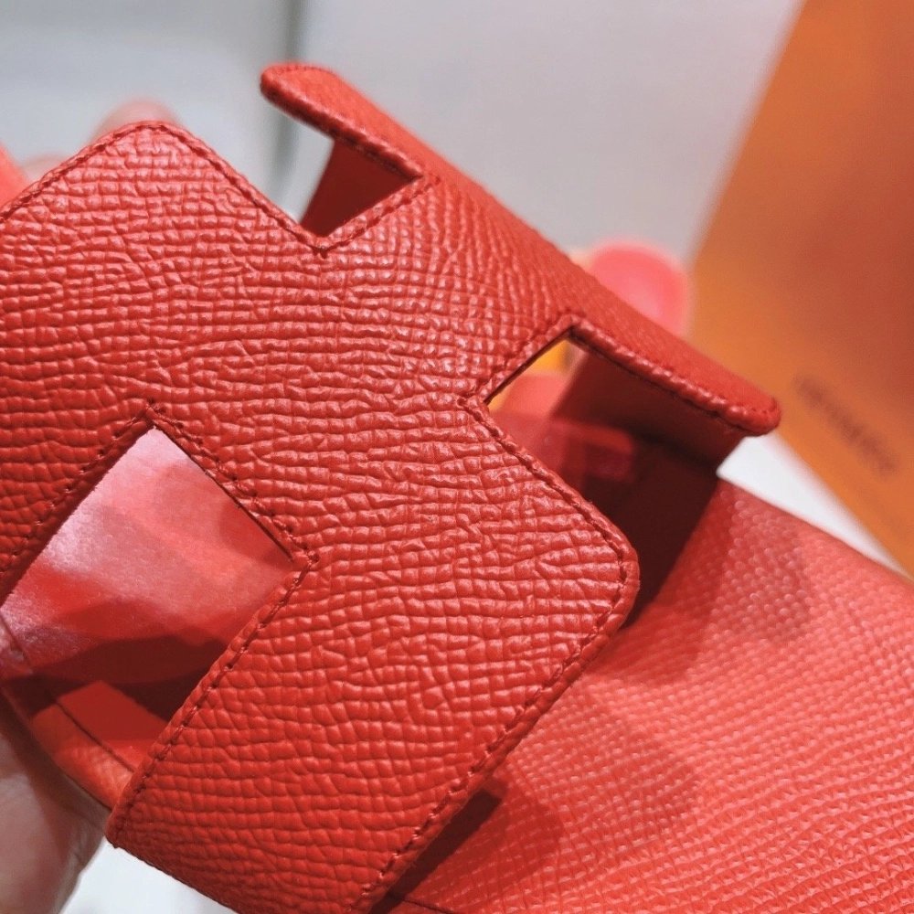 Hermes mid-heel slides summer shoes_11