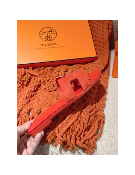 Hermes Oran slides summer shoes_1