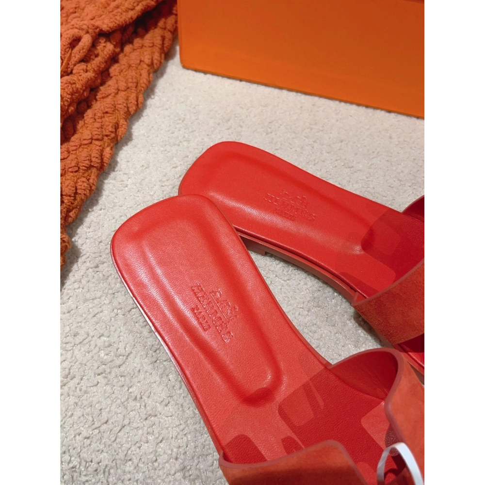 Hermes Oran slides summer shoes_1