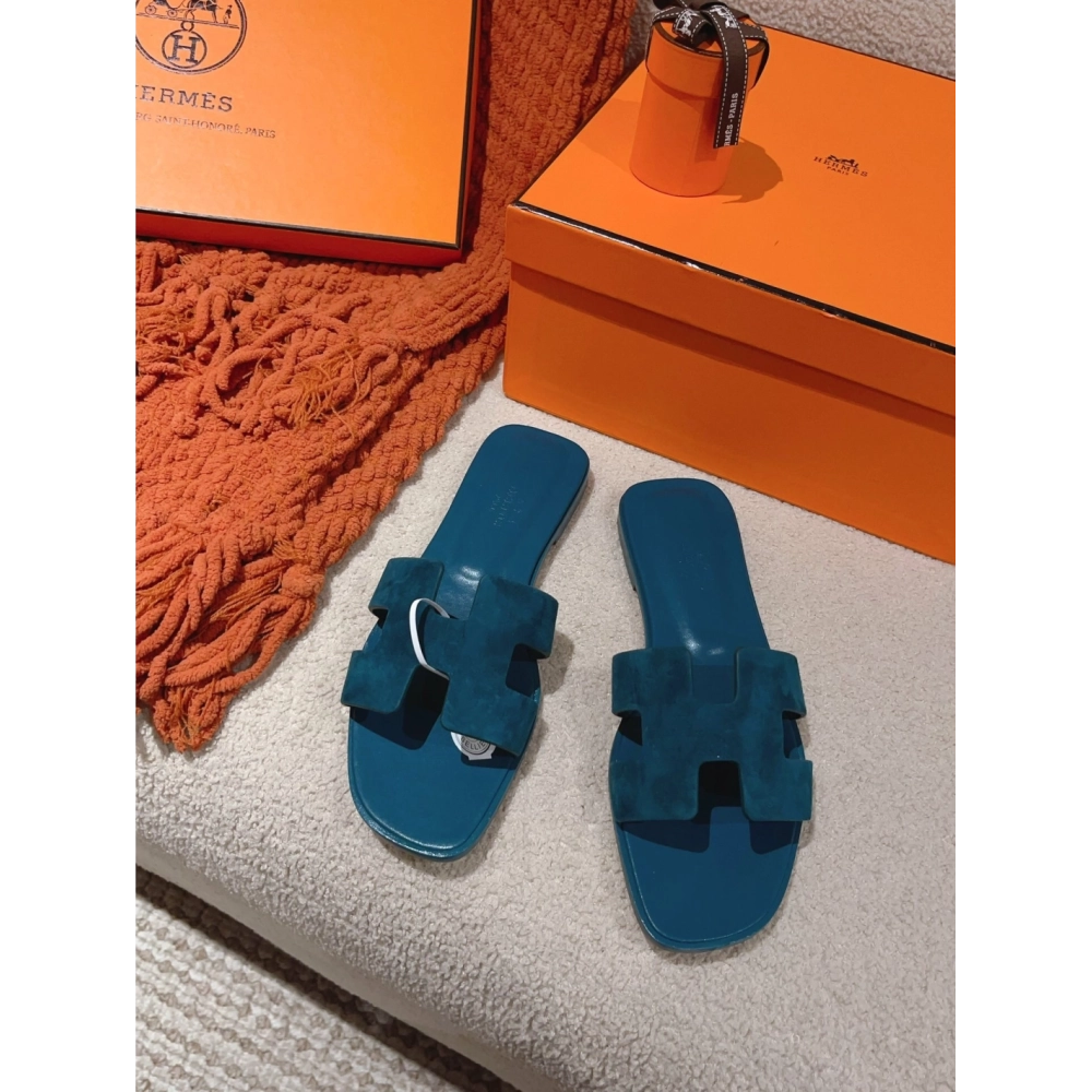 Hermes Oran slides summer shoes_1