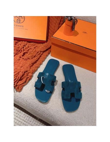 Hermes Oran slides summer shoes_1