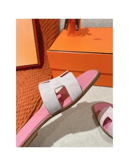 Hermes Oran slides summer shoes_11