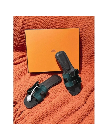 Hermes Oran slides summer shoes_14