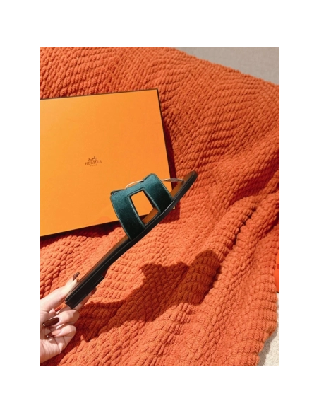 Hermes Oran slides summer shoes_14