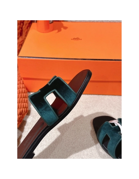 Hermes Oran slides summer shoes_14