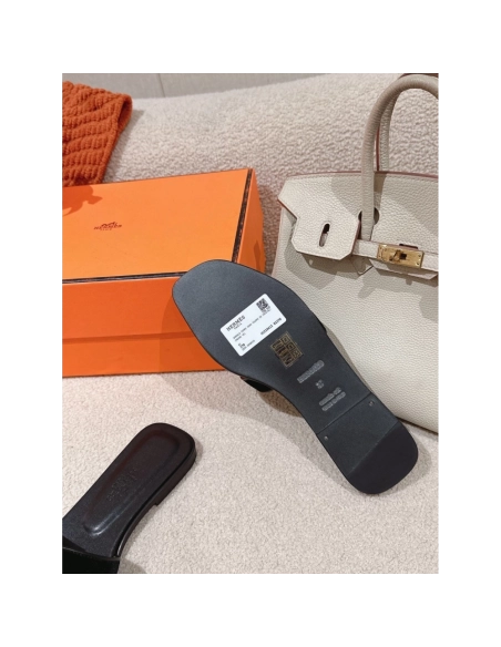 Hermes Oran slides summer shoes_15