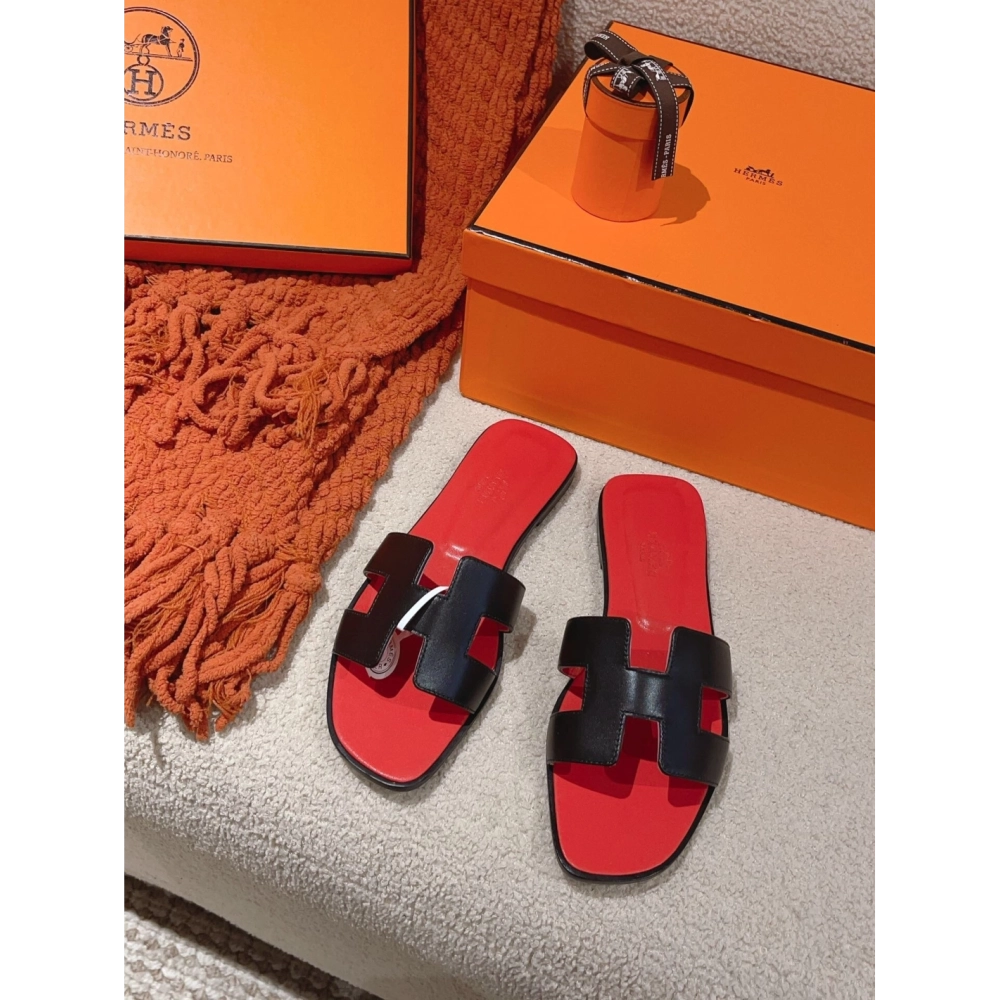 Hermes Oran slides summer shoes_2