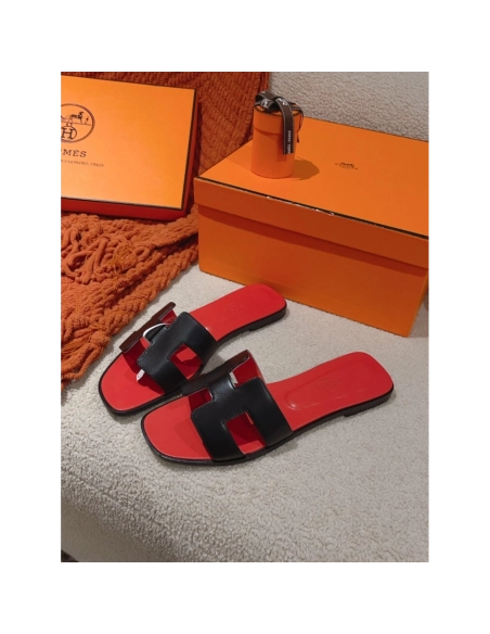 Hermes Oran slides summer shoes_2