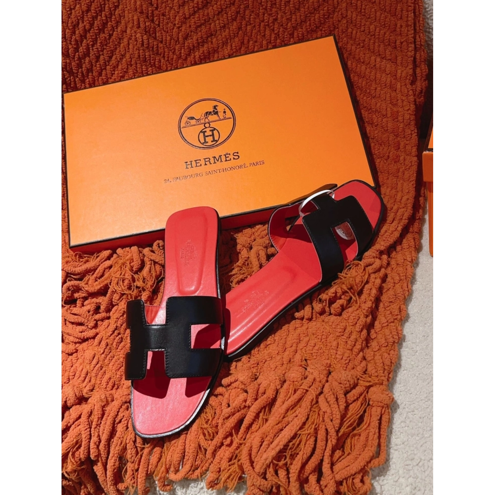 Hermes Oran slides summer shoes_2