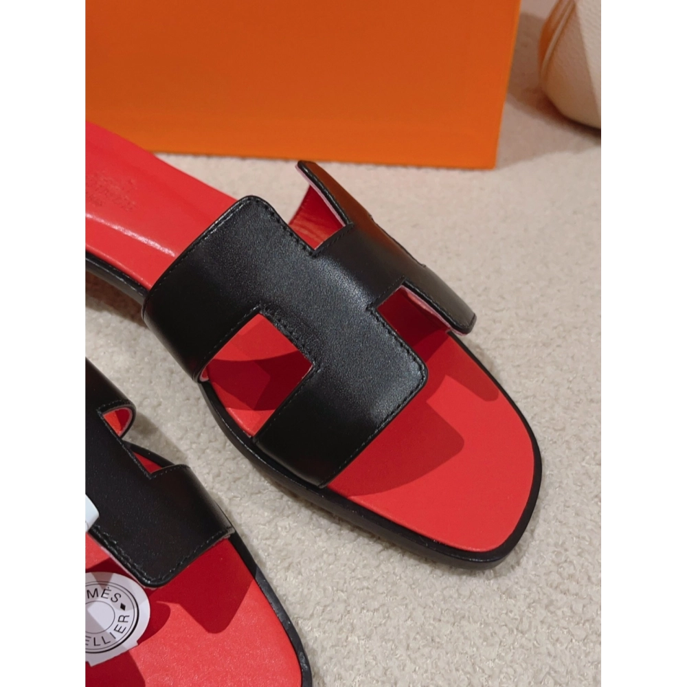 Hermes Oran slides summer shoes_2