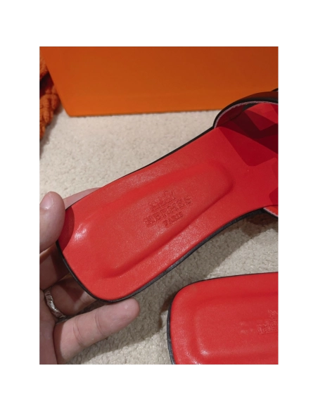 Hermes Oran slides summer shoes_2