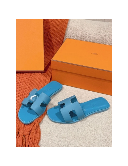 Hermes Oran slides summer shoes_8