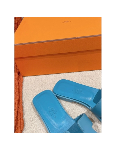 Hermes Oran slides summer shoes_8