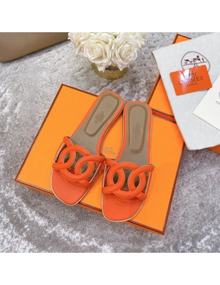 Hermes slides summer shoes_12