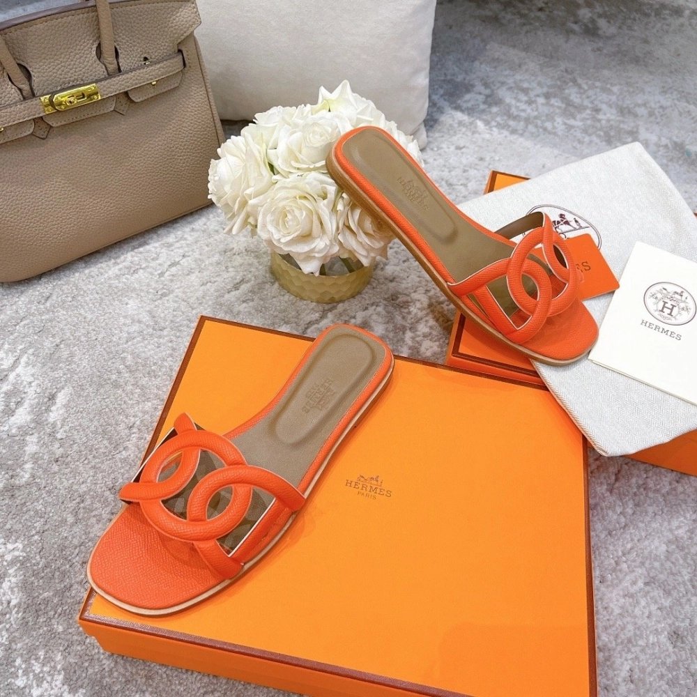 Hermes slides summer shoes_12