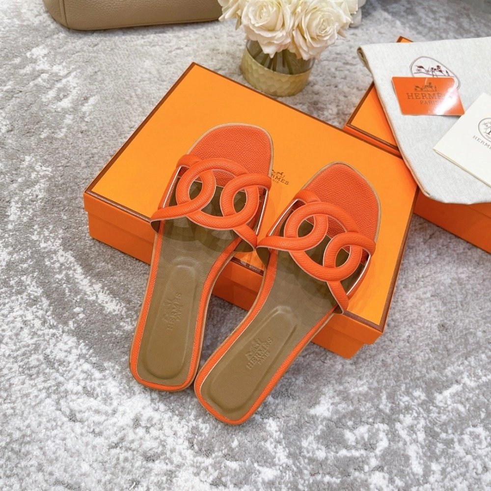Hermes slides summer shoes_12