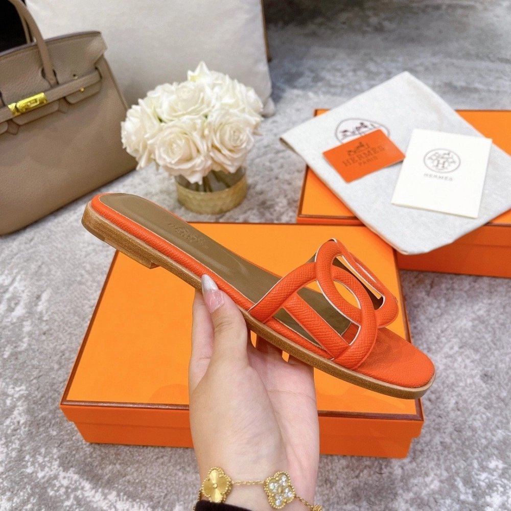 Hermes slides summer shoes_12