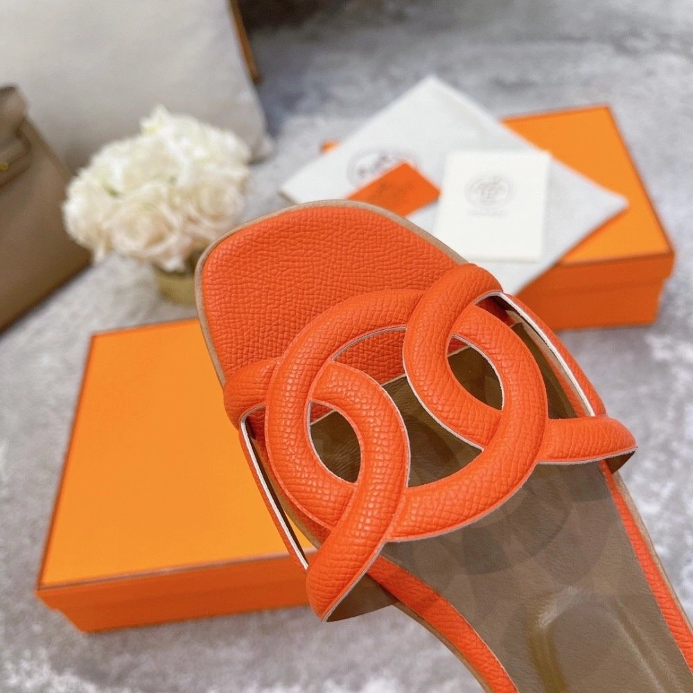 Hermes slides summer shoes_12