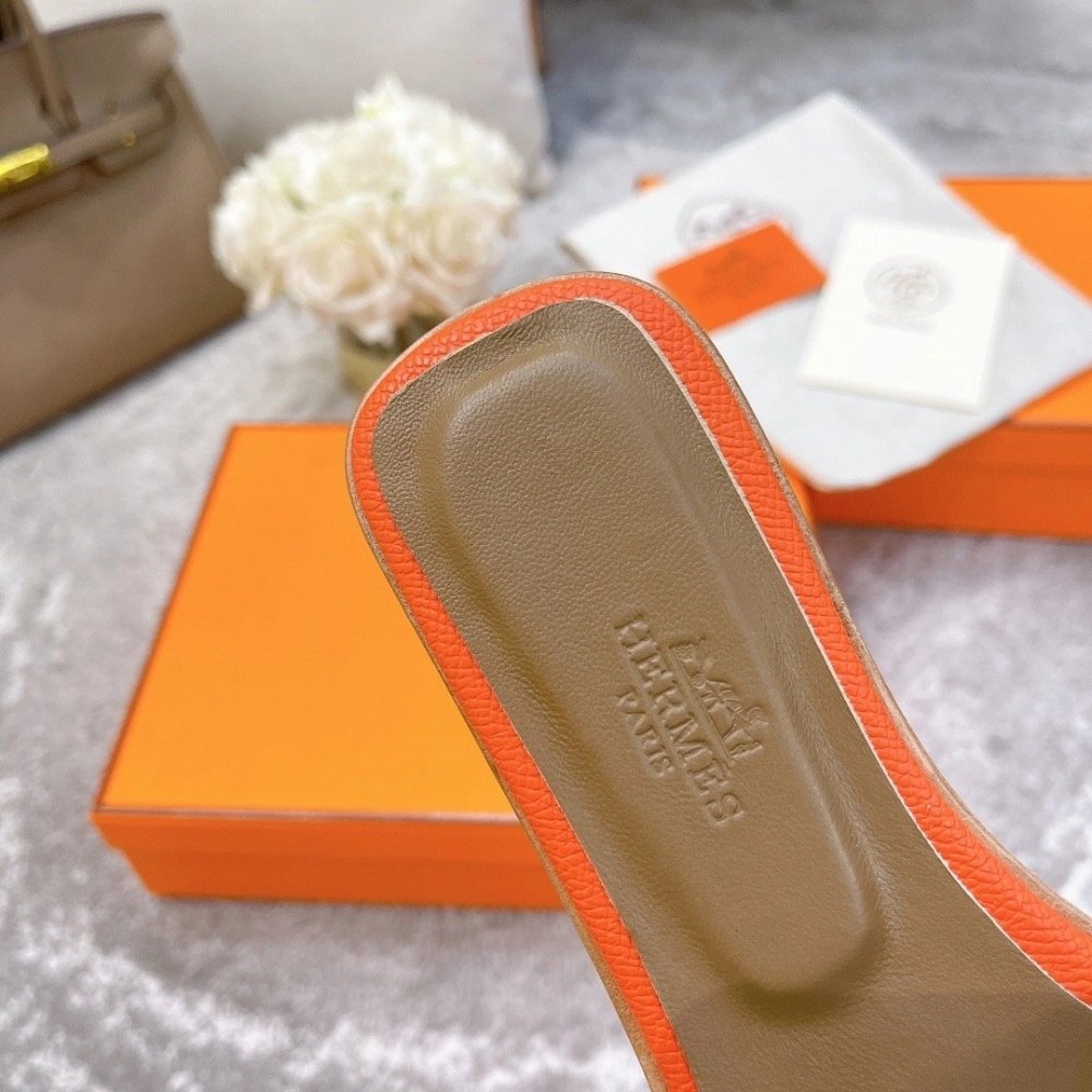 Hermes slides summer shoes_12