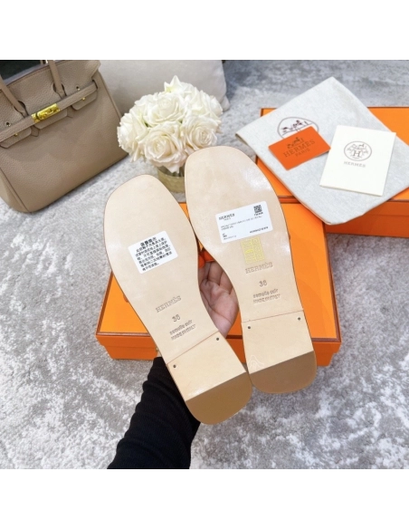 Hermes slides summer shoes_12