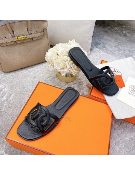 Hermes slides summer shoes_14