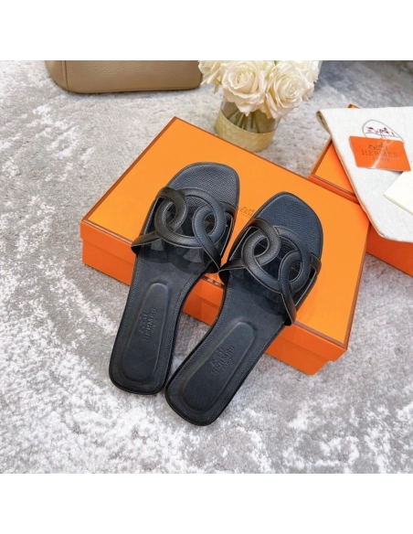 Hermes slides summer shoes_14