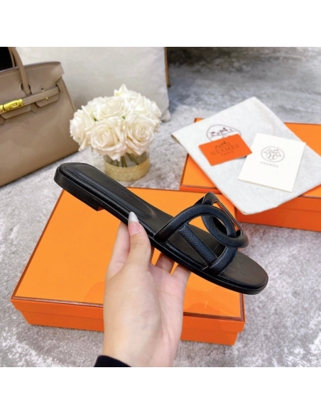 Hermes slides summer shoes_14