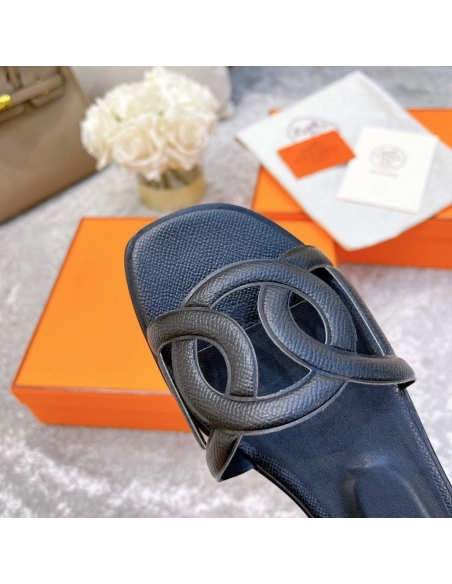 Hermes slides summer shoes_14
