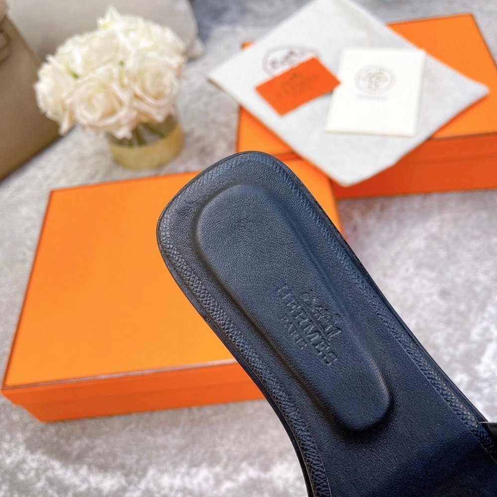 Hermes slides summer shoes_14