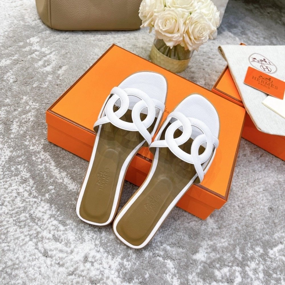 Hermes slides summer shoes_15