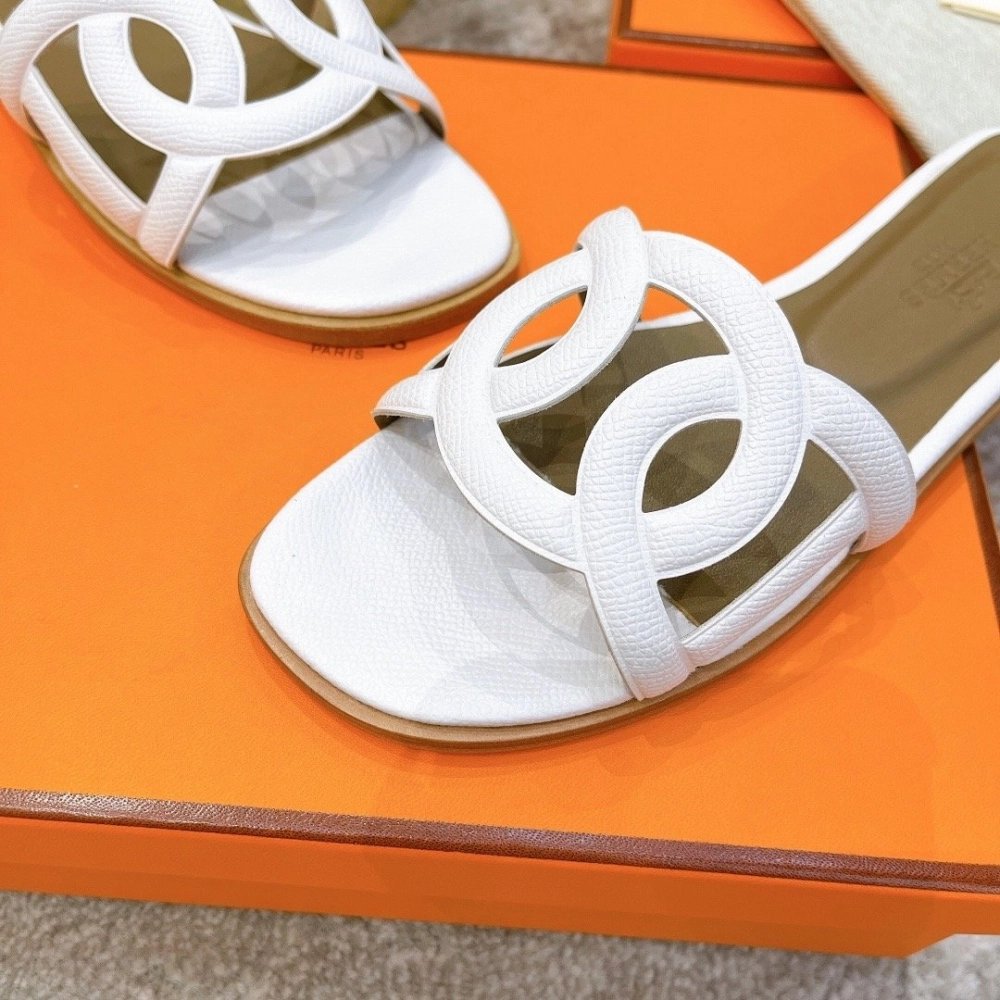 Hermes slides summer shoes_15
