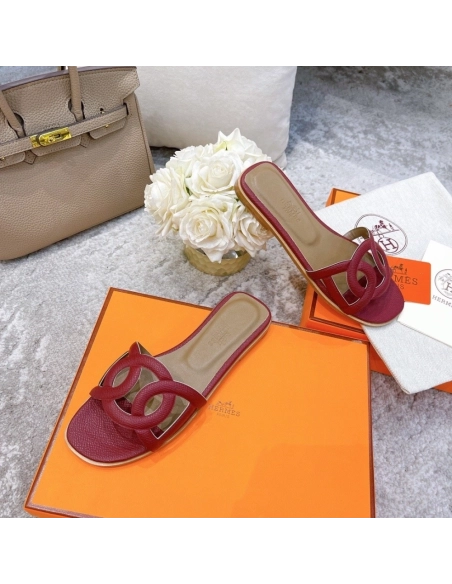 Hermes slides summer shoes_16