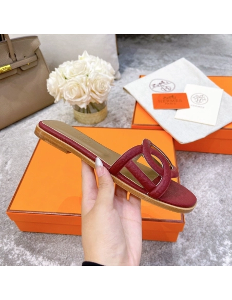 Hermes slides summer shoes_16