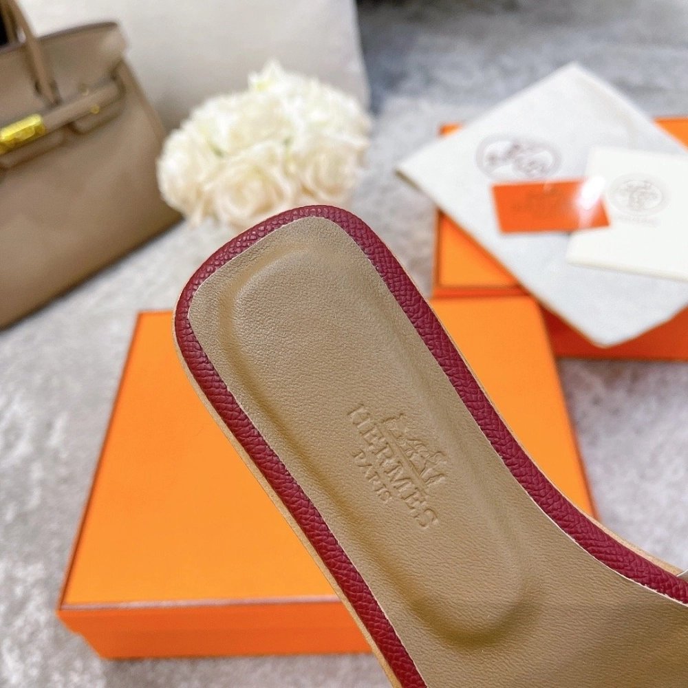 Hermes slides summer shoes_16