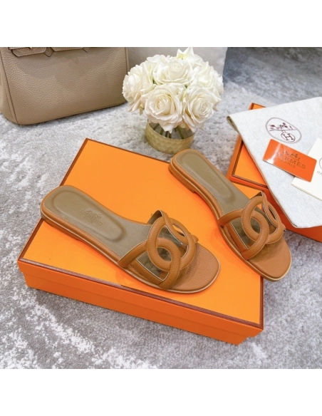Hermes slides summer shoes_17
