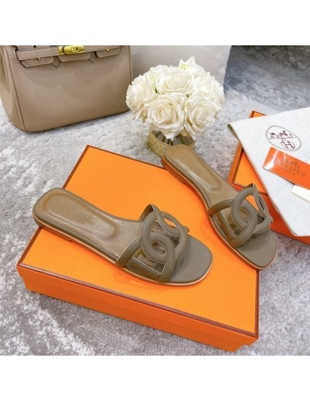 Hermes slides summer shoes_18