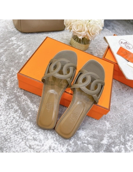 Hermes slides summer shoes_18