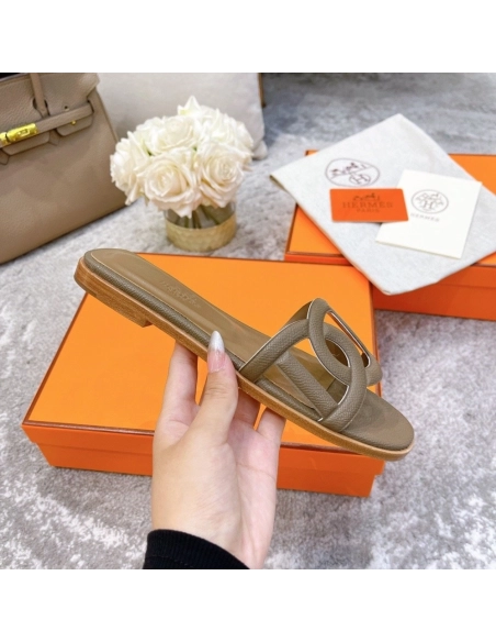 Hermes slides summer shoes_18