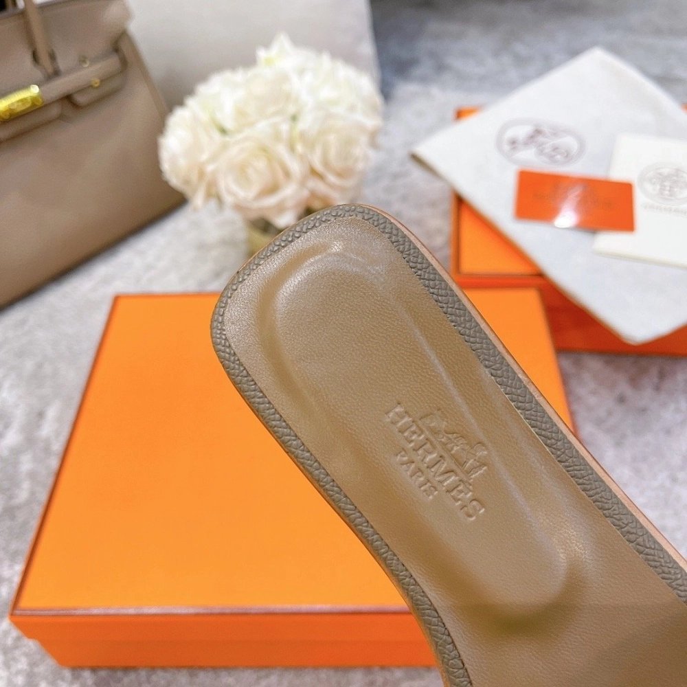 Hermes slides summer shoes_18
