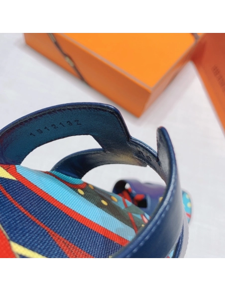 Hermes flat slides summer shoes_9