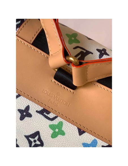 Louis Vuitton Christopher MM Vanilla Bags M25240 44X38X12.5cm,Louis Vuitton Bags