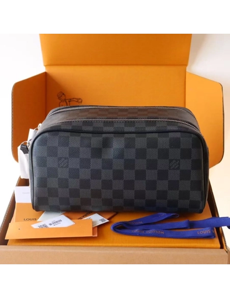 Louis Vuitton Dopp Kit Toilet Pouch N40127 28X15X16.5cm,Louis Vuitton Bags