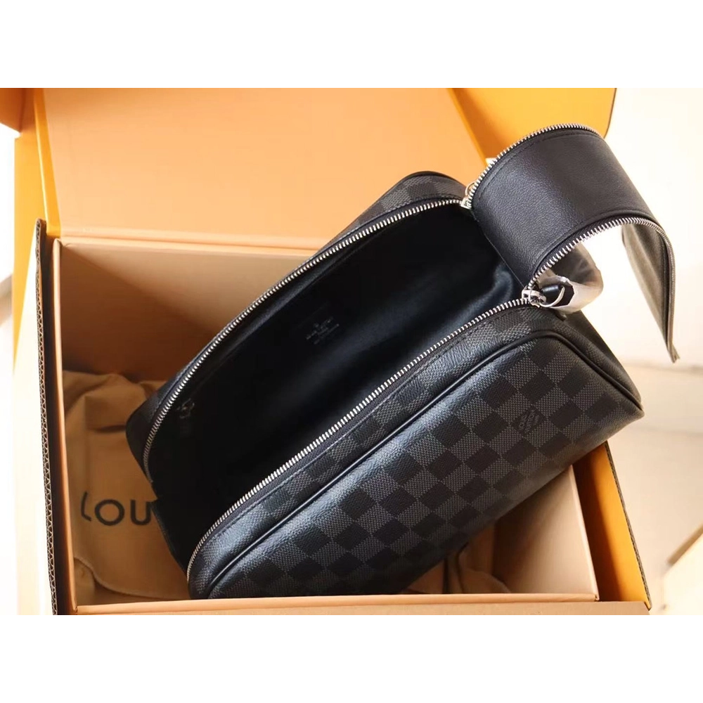 Louis Vuitton Dopp Kit Toilet Pouch N40127 28X15X16.5cm,Louis Vuitton Bags