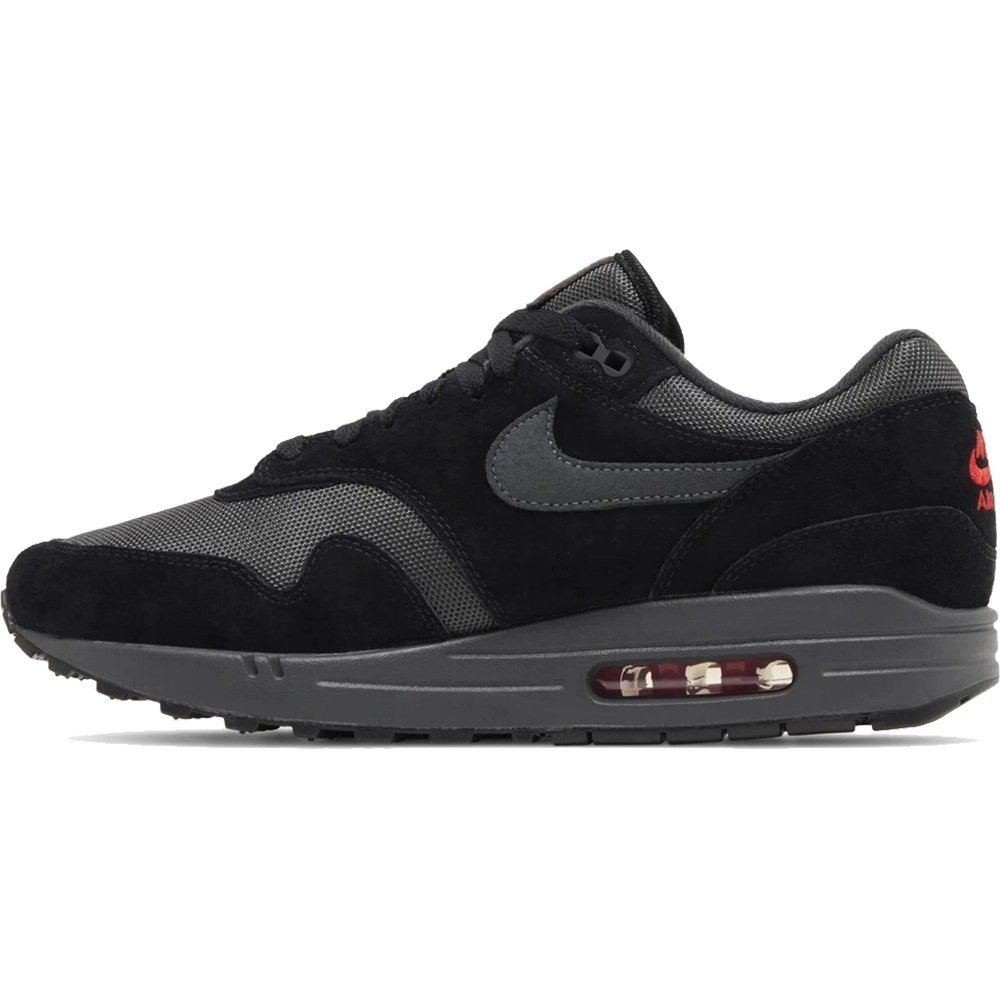 Air Max 1 Black University Red,NIKE AIR MAX